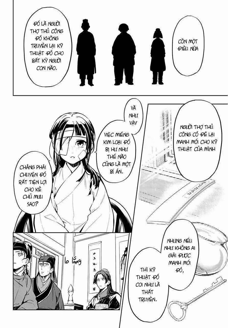 Dược Sư Tự Sự – Nhật Ký Giải Mã Bí Ẩn Chốn Hậu Cung Của Maomao 35.1 trang 8