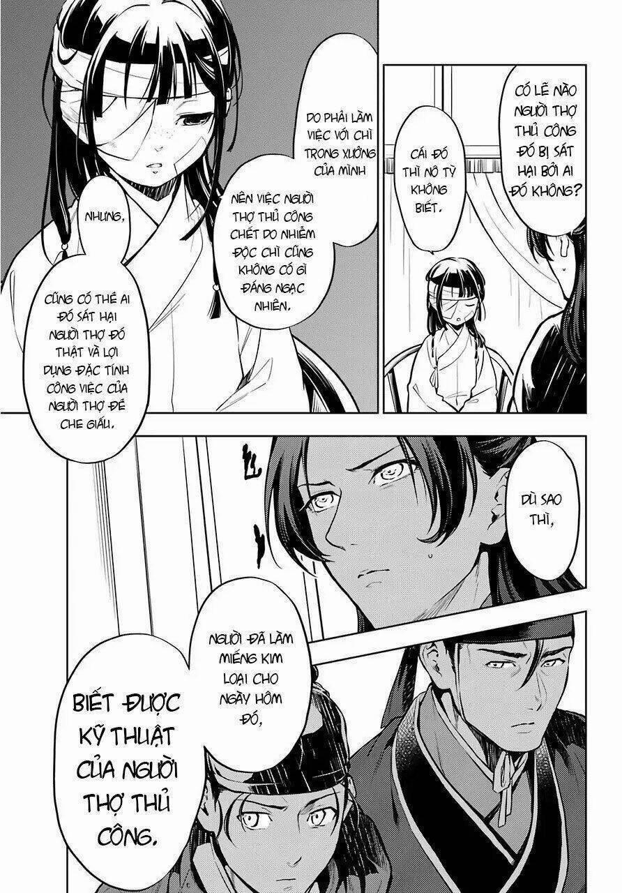 Dược Sư Tự Sự – Nhật Ký Giải Mã Bí Ẩn Chốn Hậu Cung Của Maomao 35.1 trang 9