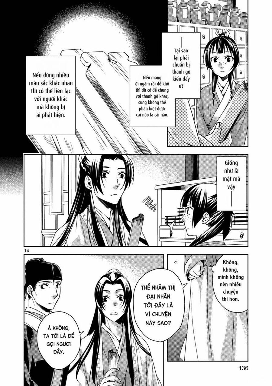 Dược Sư Tự Sự – Nhật Ký Giải Mã Bí Ẩn Chốn Hậu Cung Của Maomao 4 trang 13