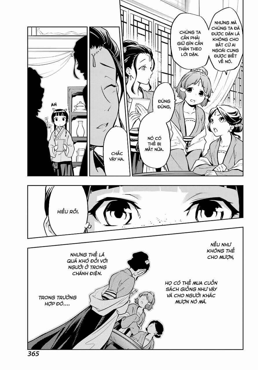 Dược Sư Tự Sự – Nhật Ký Giải Mã Bí Ẩn Chốn Hậu Cung Của Maomao 41 trang 21