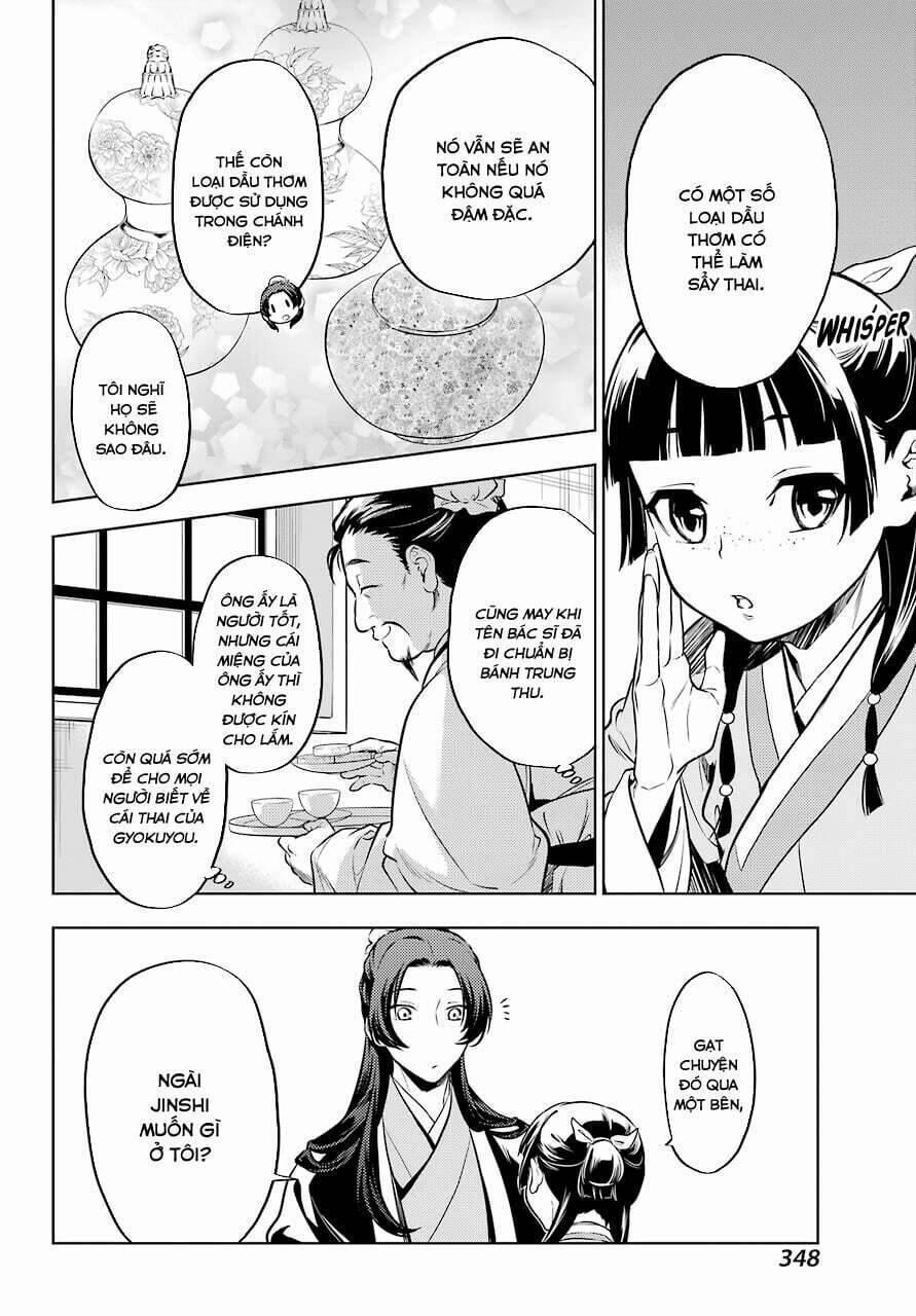 Dược Sư Tự Sự – Nhật Ký Giải Mã Bí Ẩn Chốn Hậu Cung Của Maomao 41 trang 4