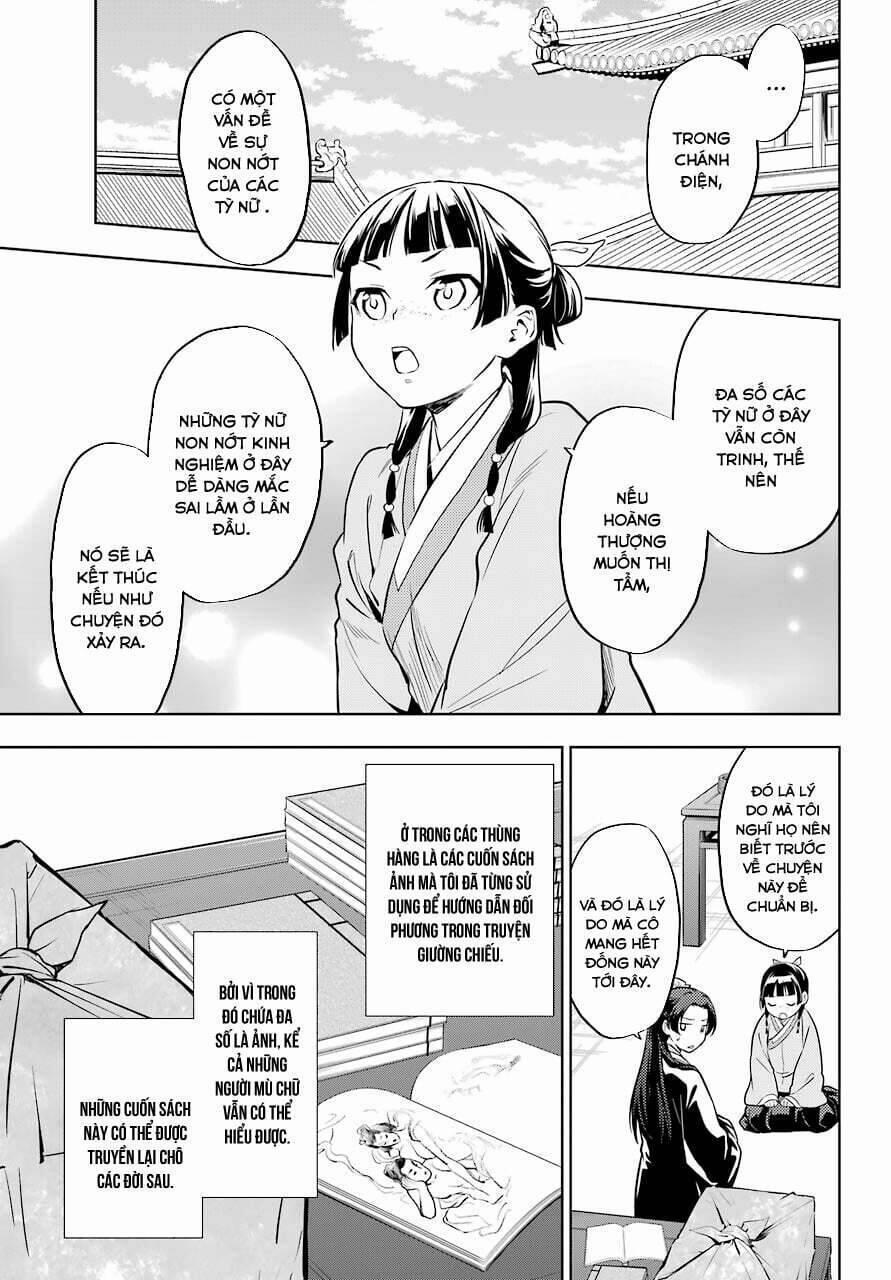 Dược Sư Tự Sự – Nhật Ký Giải Mã Bí Ẩn Chốn Hậu Cung Của Maomao 41 trang 9