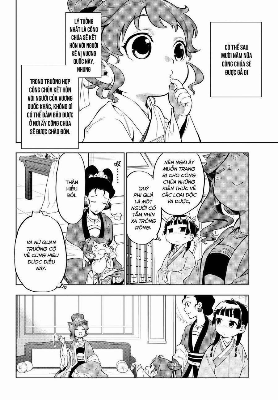 Dược Sư Tự Sự – Nhật Ký Giải Mã Bí Ẩn Chốn Hậu Cung Của Maomao 42 trang 5