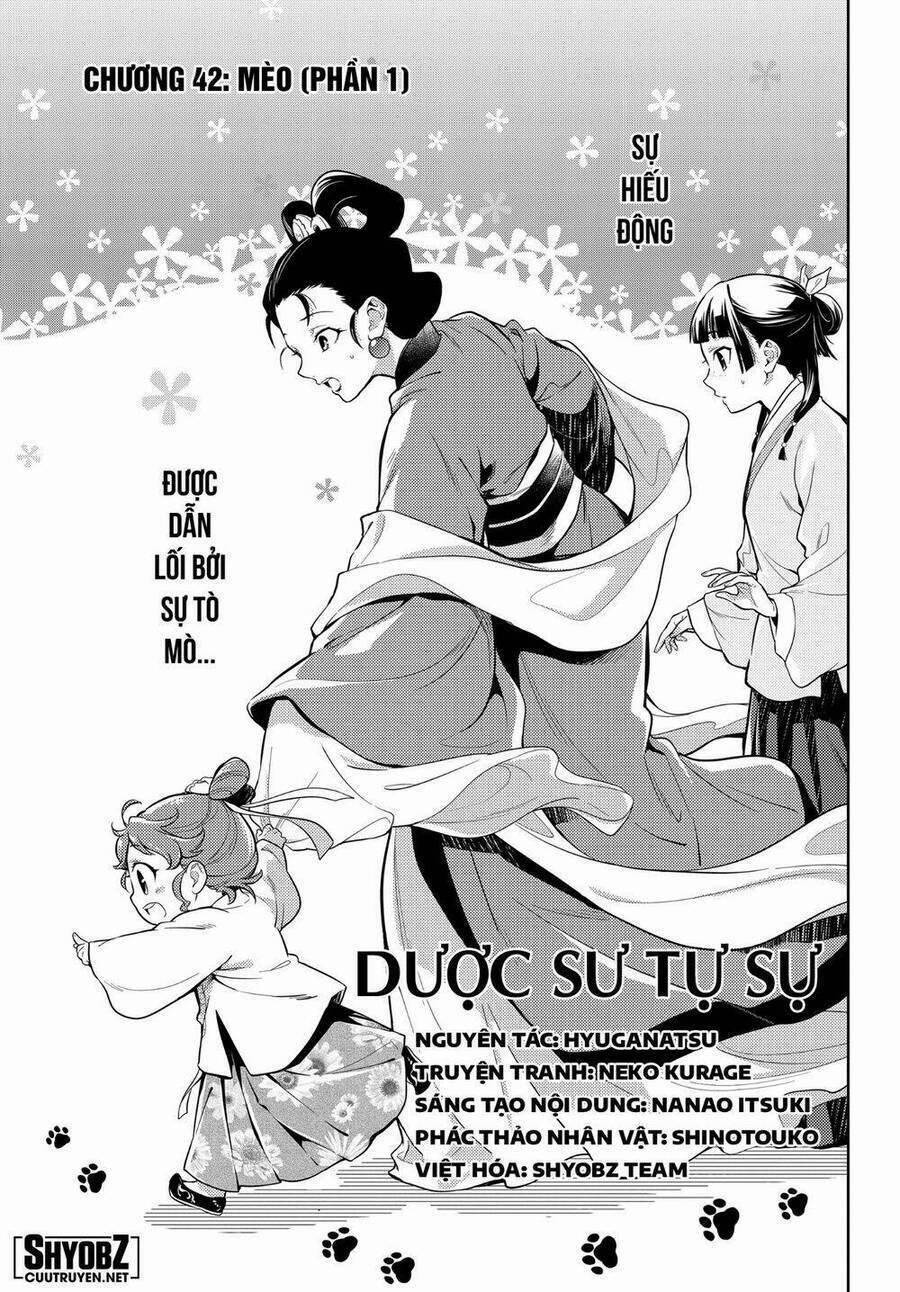 Dược Sư Tự Sự – Nhật Ký Giải Mã Bí Ẩn Chốn Hậu Cung Của Maomao 42 trang 6