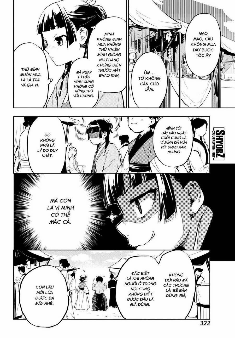 Dược Sư Tự Sự – Nhật Ký Giải Mã Bí Ẩn Chốn Hậu Cung Của Maomao 43 trang 13