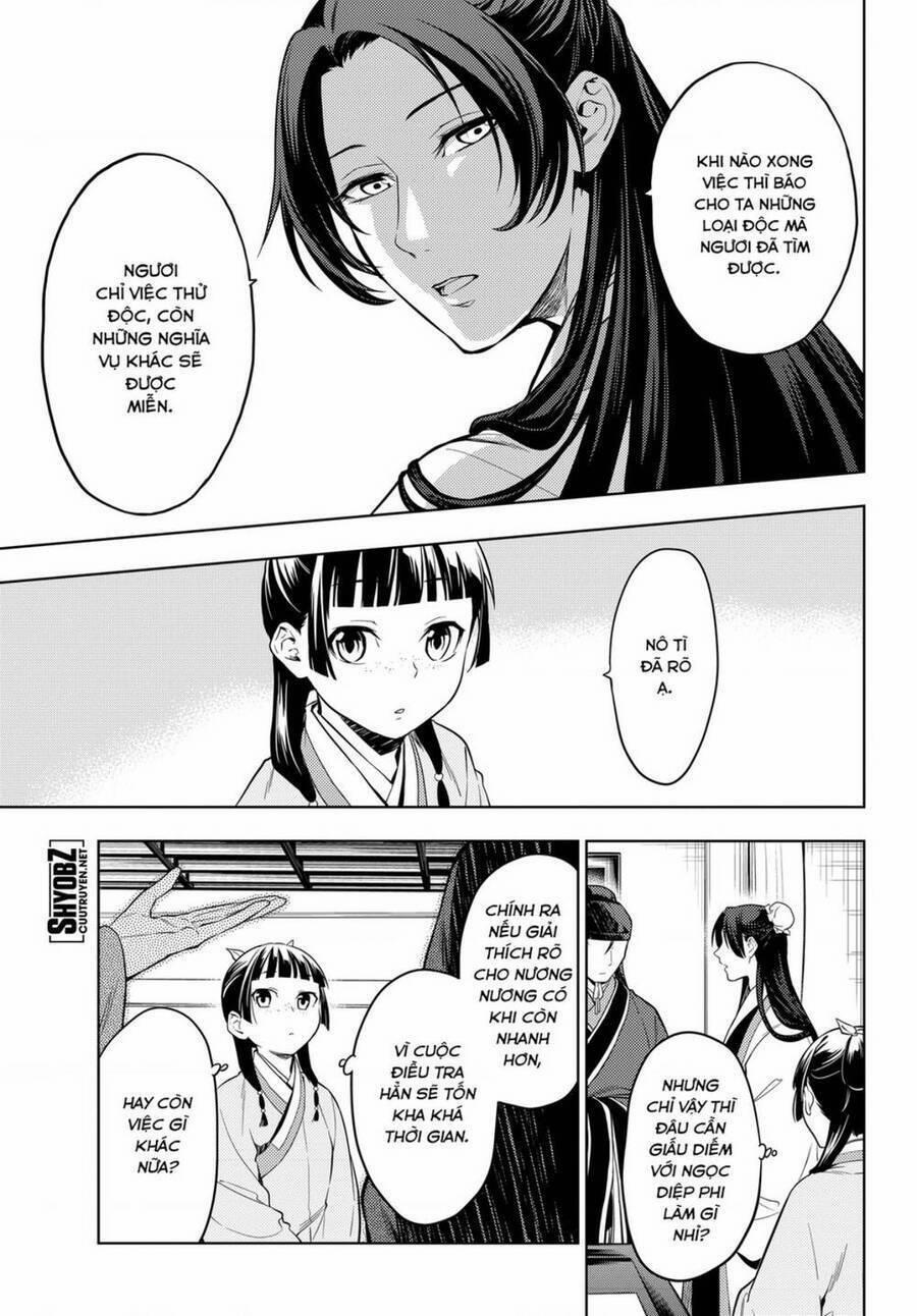 Dược Sư Tự Sự – Nhật Ký Giải Mã Bí Ẩn Chốn Hậu Cung Của Maomao 44.2 trang 8