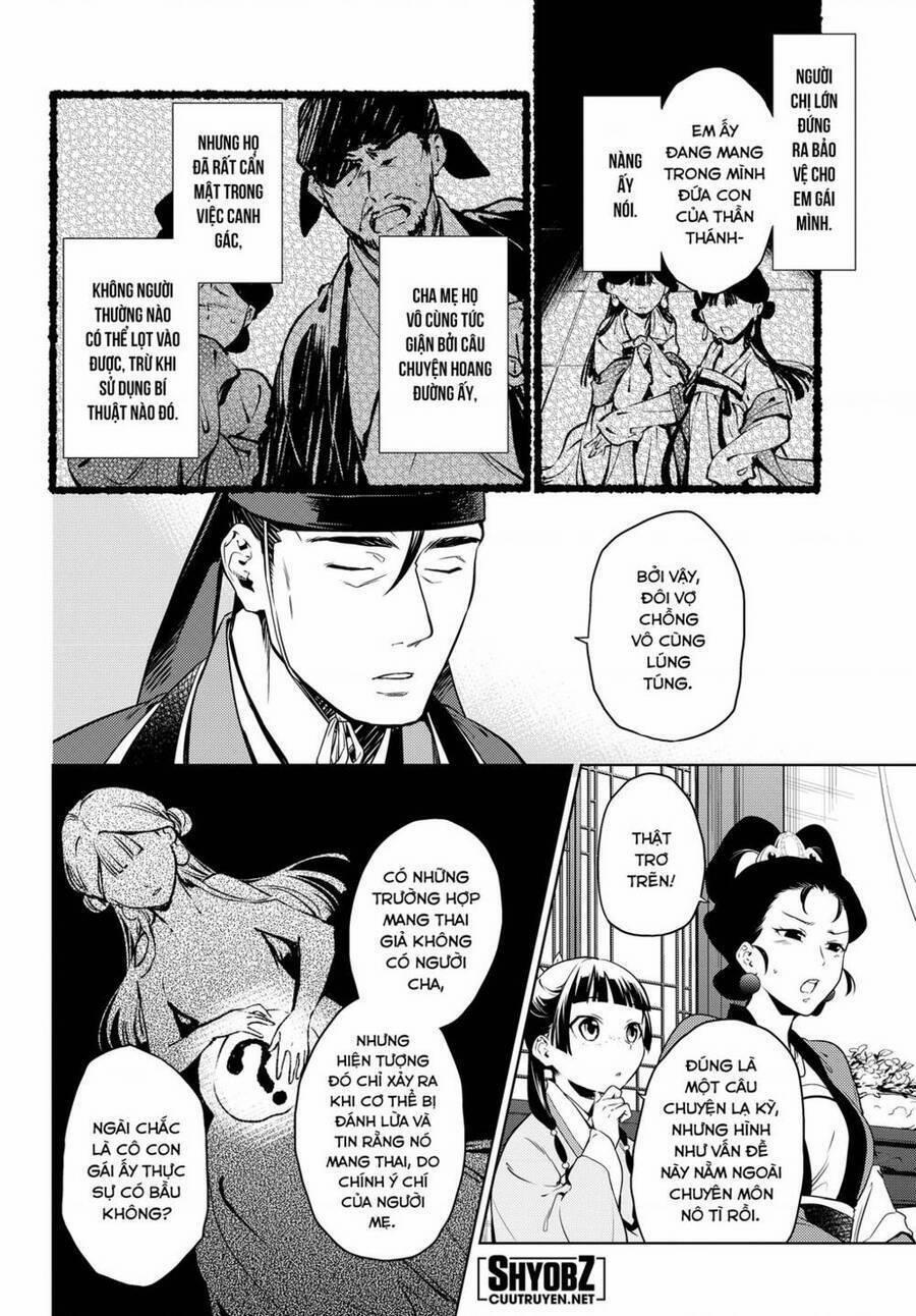 Dược Sư Tự Sự – Nhật Ký Giải Mã Bí Ẩn Chốn Hậu Cung Của Maomao 46 trang 10