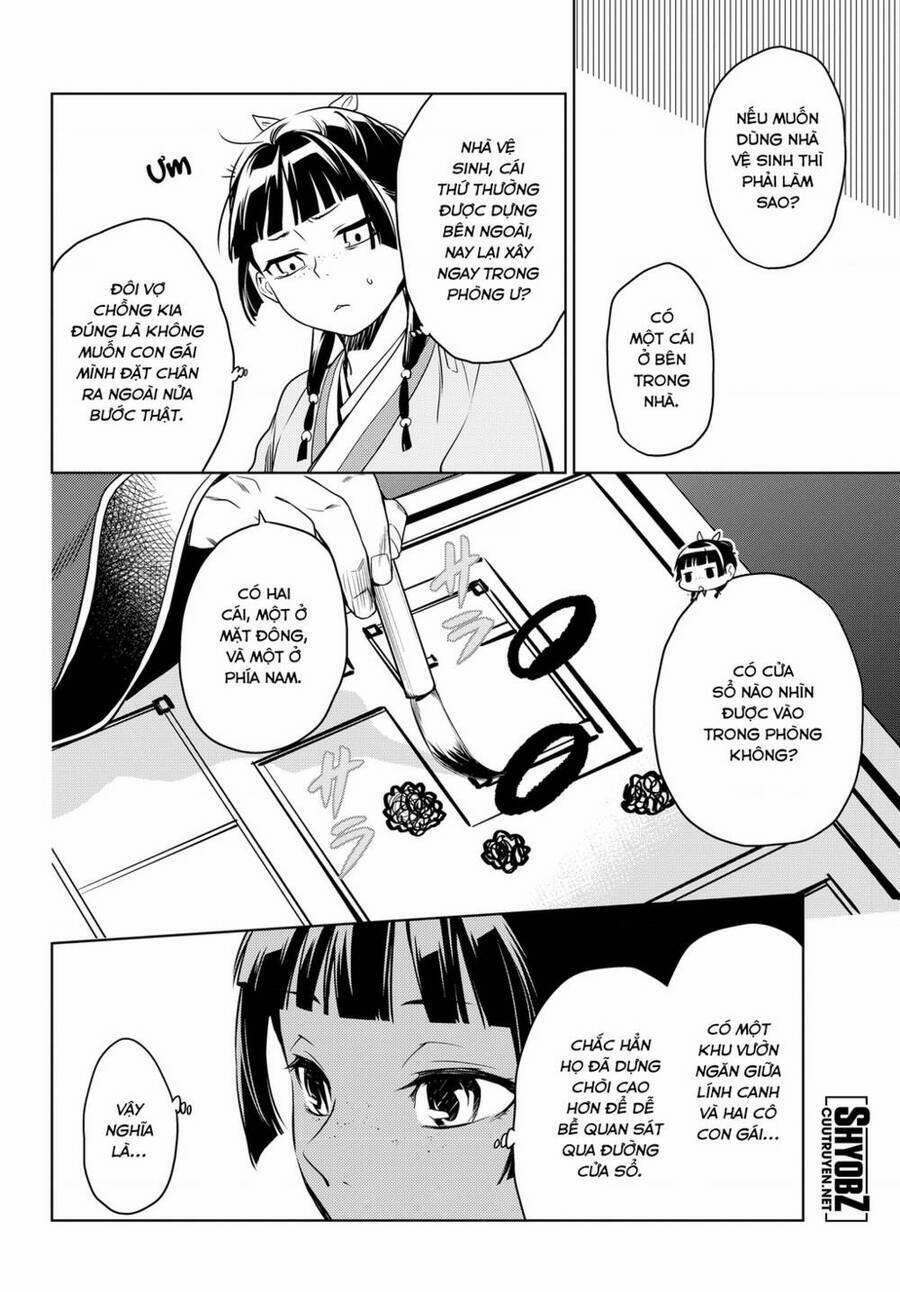 Dược Sư Tự Sự – Nhật Ký Giải Mã Bí Ẩn Chốn Hậu Cung Của Maomao 46 trang 12