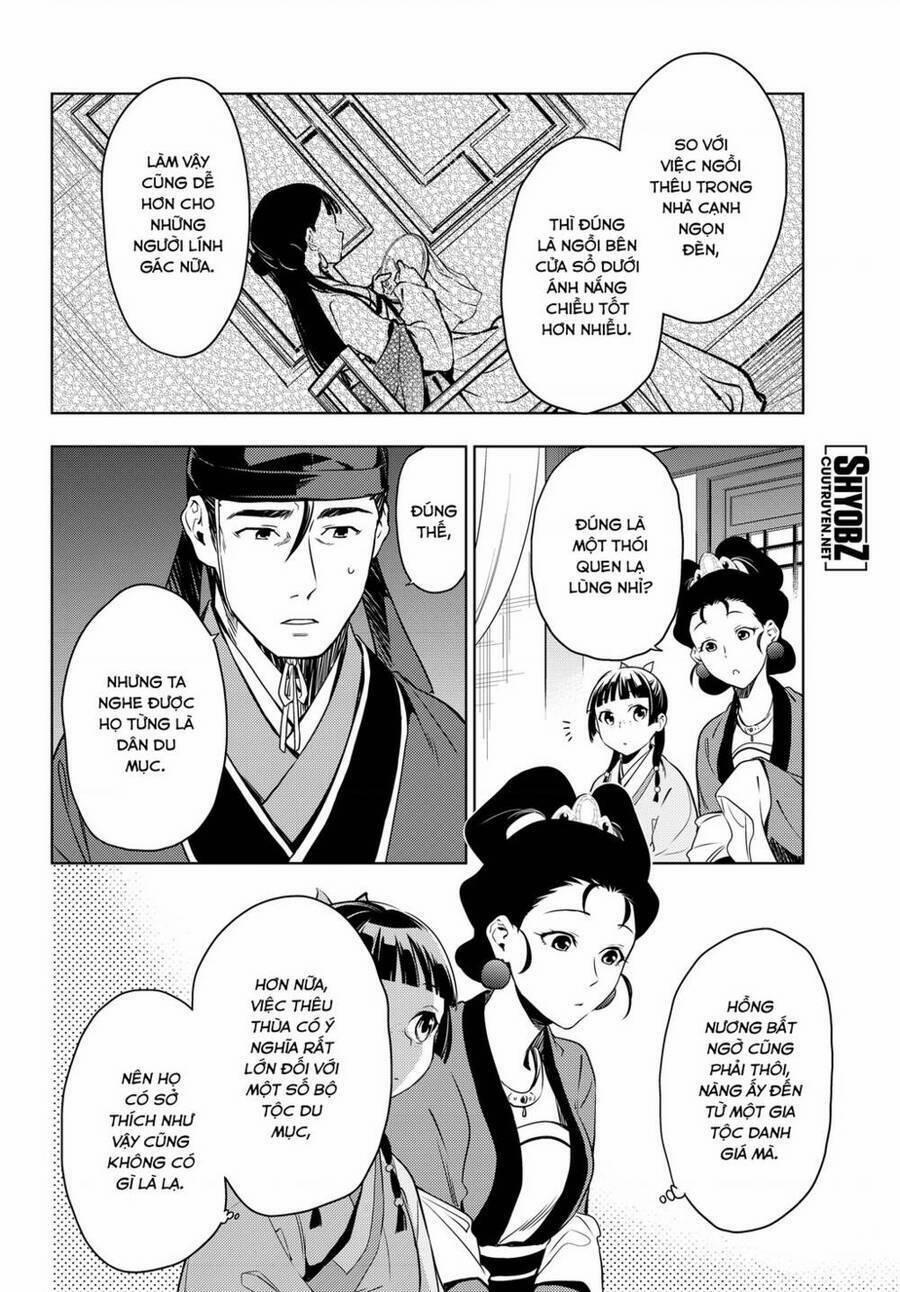 Dược Sư Tự Sự – Nhật Ký Giải Mã Bí Ẩn Chốn Hậu Cung Của Maomao 46 trang 14