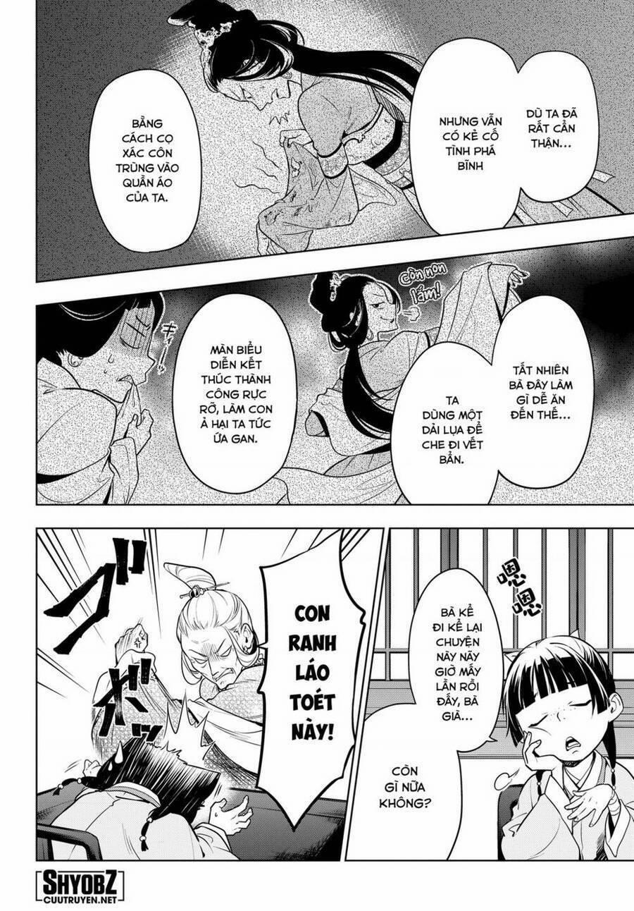 Dược Sư Tự Sự – Nhật Ký Giải Mã Bí Ẩn Chốn Hậu Cung Của Maomao 47 trang 16