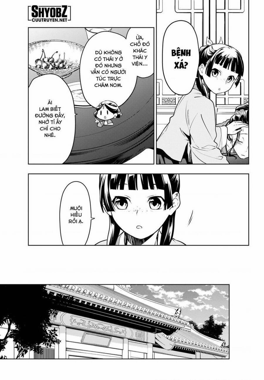 Dược Sư Tự Sự – Nhật Ký Giải Mã Bí Ẩn Chốn Hậu Cung Của Maomao 49 trang 15