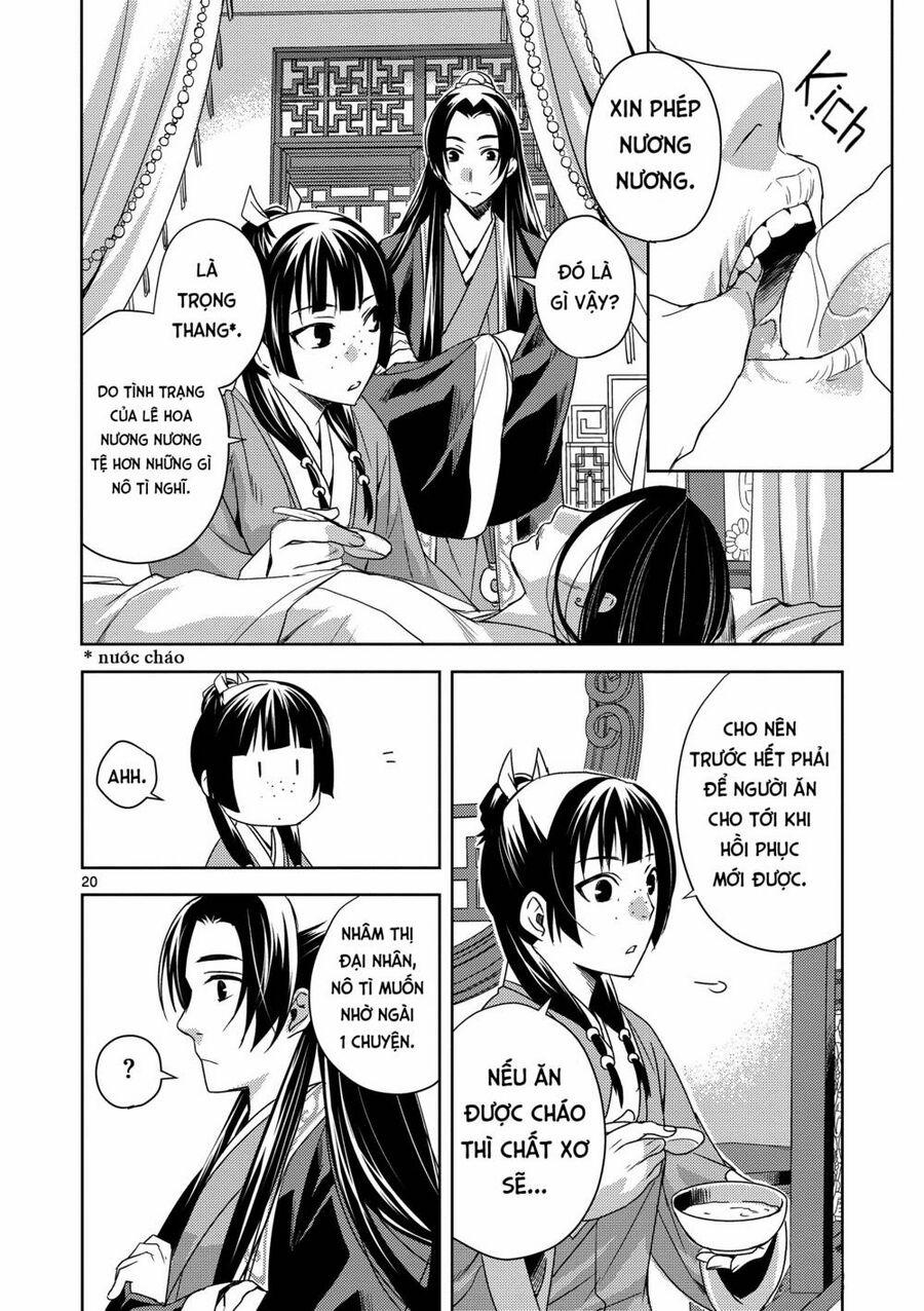 Dược Sư Tự Sự – Nhật Ký Giải Mã Bí Ẩn Chốn Hậu Cung Của Maomao 5 trang 18