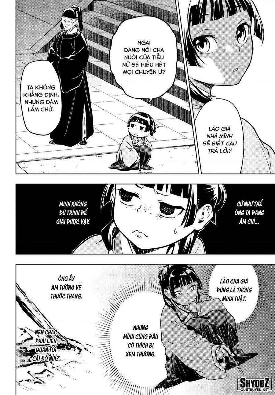 Dược Sư Tự Sự – Nhật Ký Giải Mã Bí Ẩn Chốn Hậu Cung Của Maomao 53 trang 24
