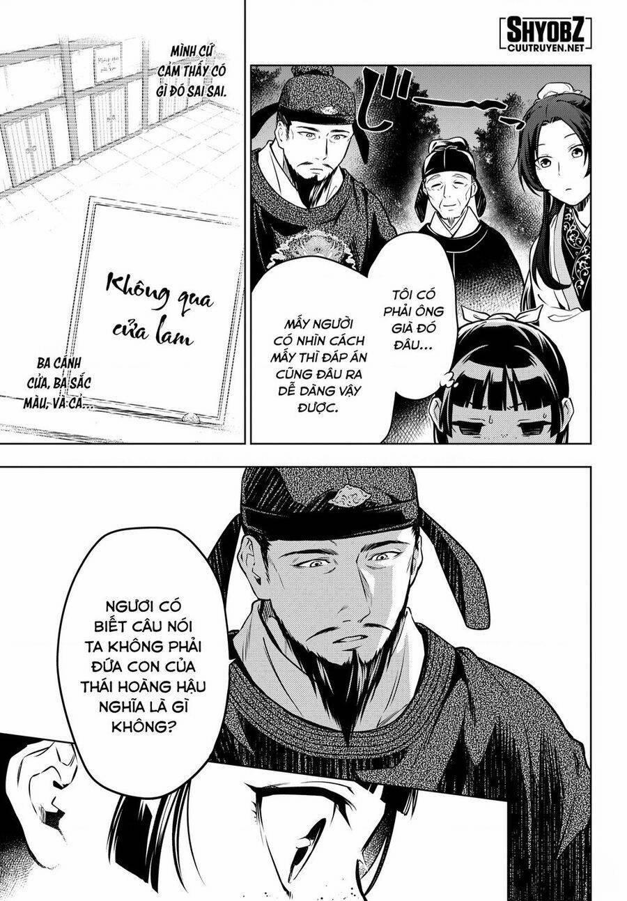 Dược Sư Tự Sự – Nhật Ký Giải Mã Bí Ẩn Chốn Hậu Cung Của Maomao 53 trang 25