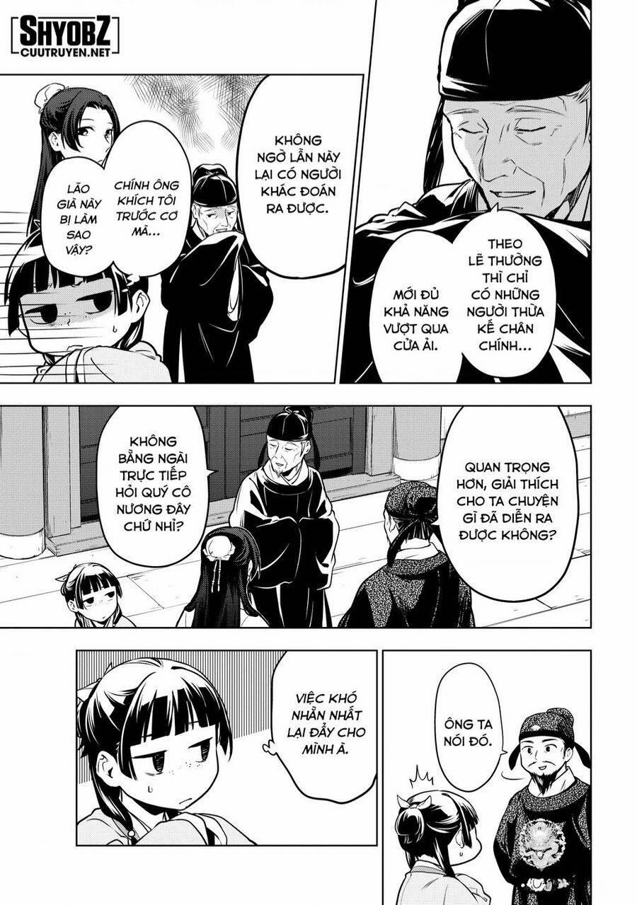 Dược Sư Tự Sự – Nhật Ký Giải Mã Bí Ẩn Chốn Hậu Cung Của Maomao 54 trang 12