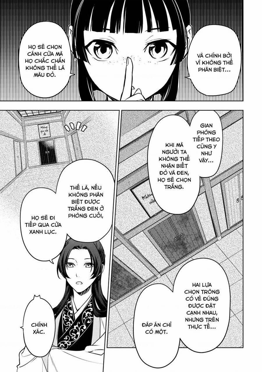 Dược Sư Tự Sự – Nhật Ký Giải Mã Bí Ẩn Chốn Hậu Cung Của Maomao 54 trang 14