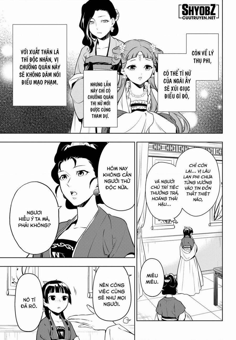 Dược Sư Tự Sự – Nhật Ký Giải Mã Bí Ẩn Chốn Hậu Cung Của Maomao 55.5 trang 24