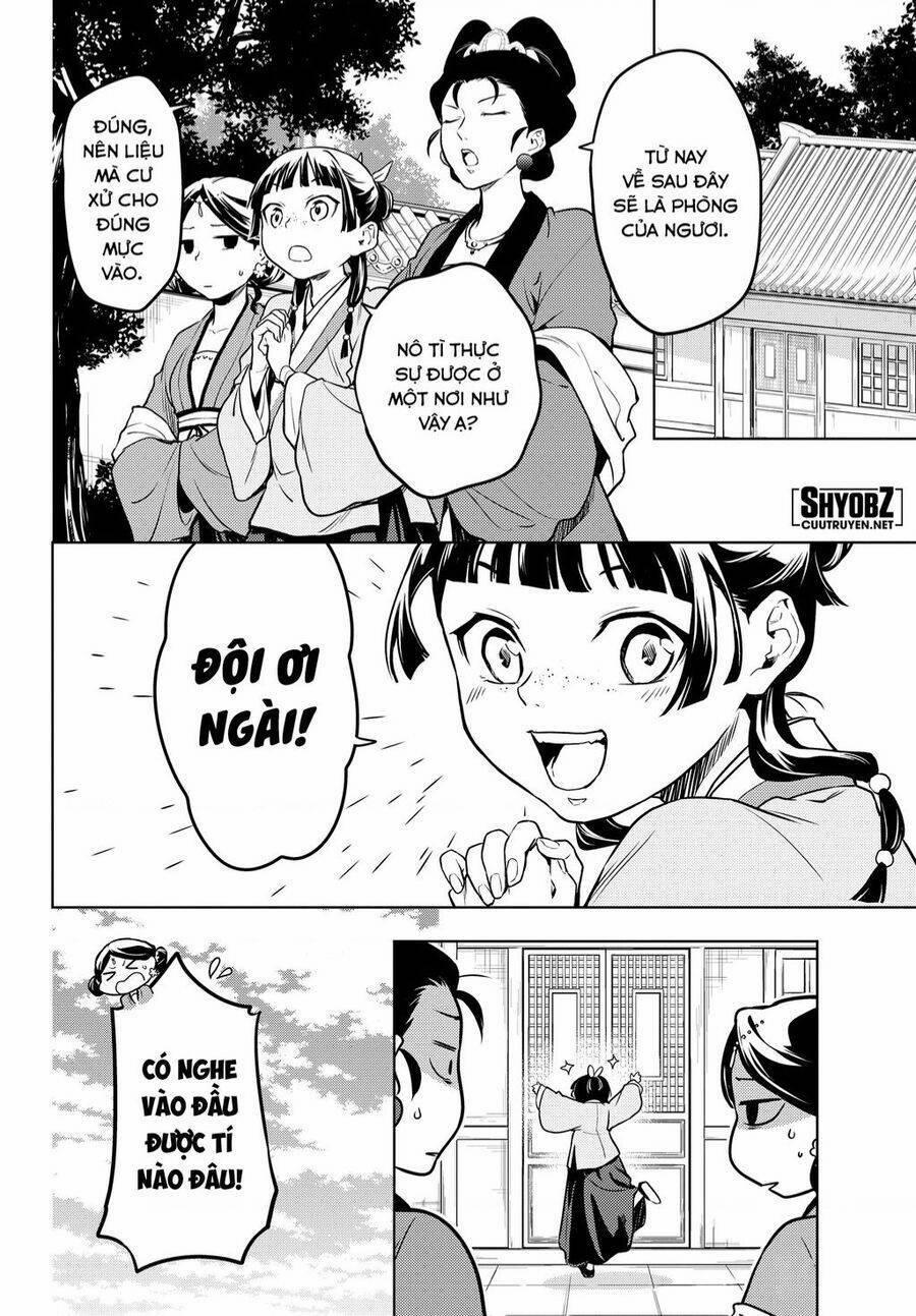 Dược Sư Tự Sự – Nhật Ký Giải Mã Bí Ẩn Chốn Hậu Cung Của Maomao 55 trang 16