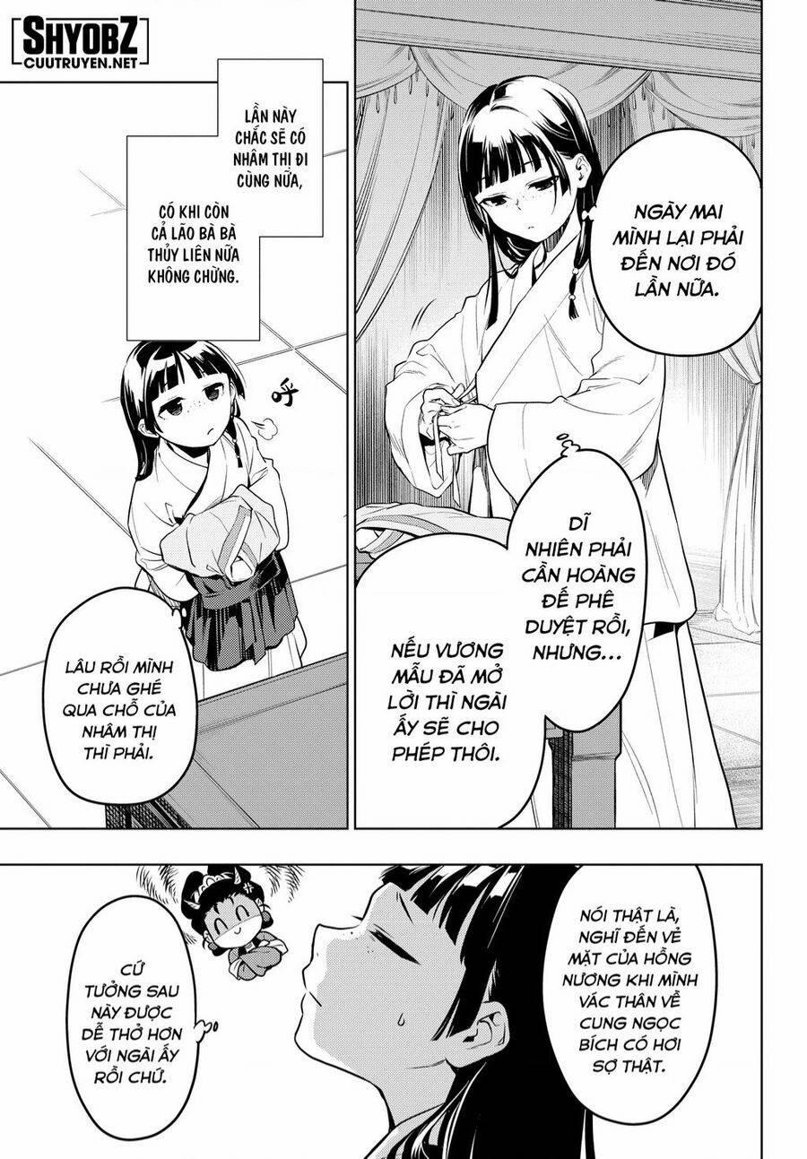 Dược Sư Tự Sự – Nhật Ký Giải Mã Bí Ẩn Chốn Hậu Cung Của Maomao 56 trang 12