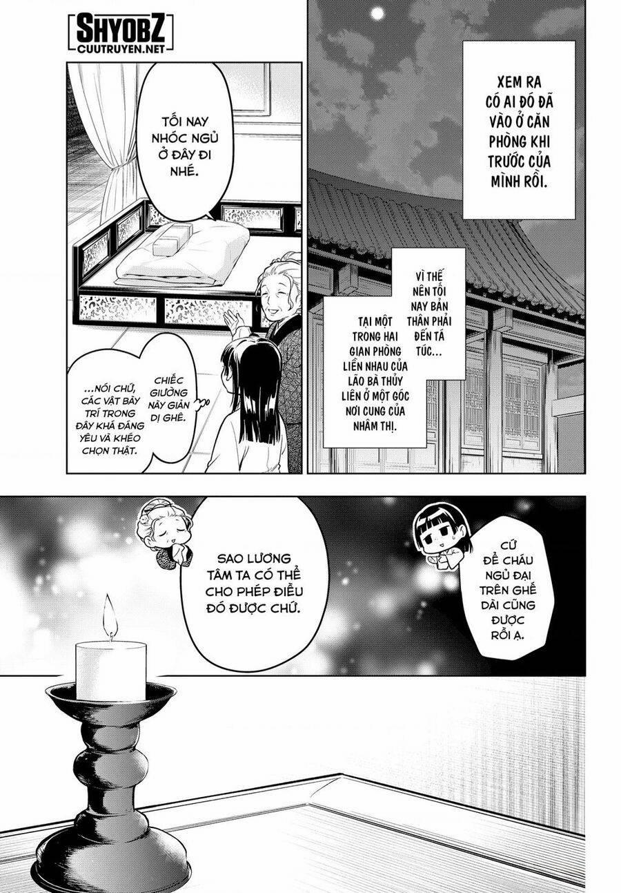 Dược Sư Tự Sự – Nhật Ký Giải Mã Bí Ẩn Chốn Hậu Cung Của Maomao 56 trang 14