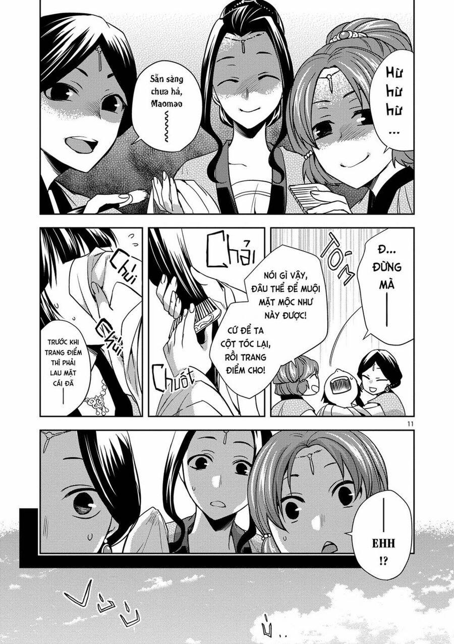 Dược Sư Tự Sự – Nhật Ký Giải Mã Bí Ẩn Chốn Hậu Cung Của Maomao 6 trang 11