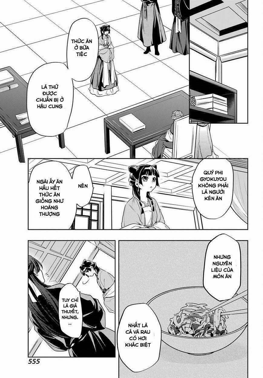 Dược Sư Tự Sự – Nhật Ký Giải Mã Bí Ẩn Chốn Hậu Cung Của Maomao 8 trang 20