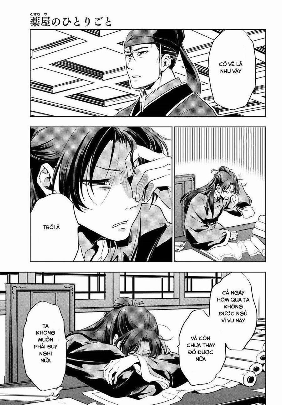 Dược Sư Tự Sự – Nhật Ký Giải Mã Bí Ẩn Chốn Hậu Cung Của Maomao 9 trang 35