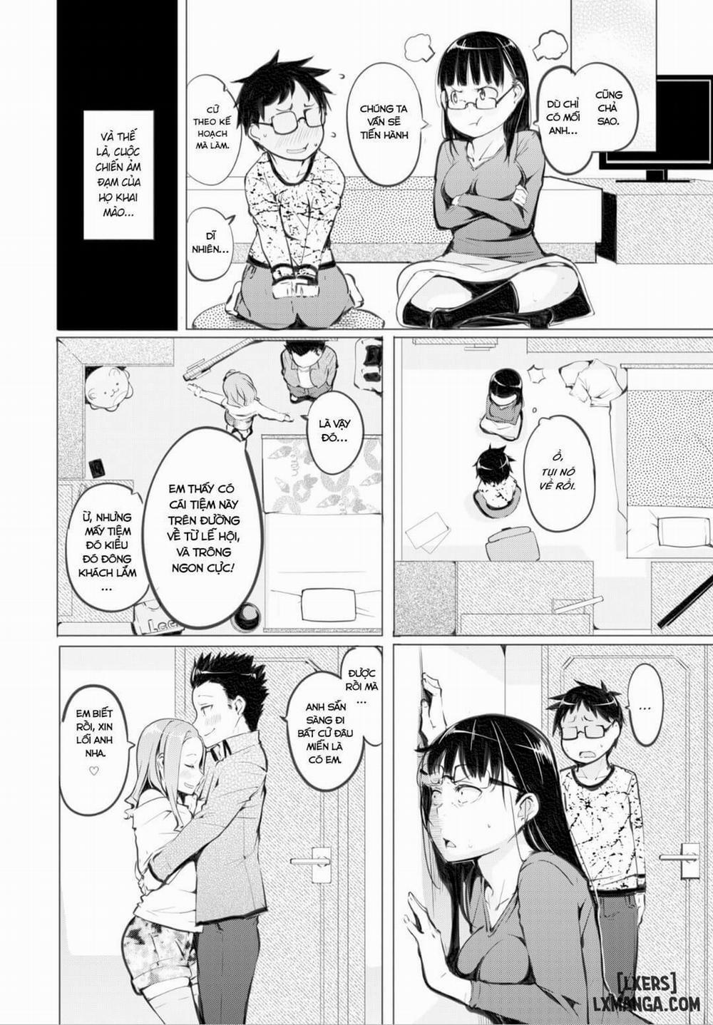 Ear to the Wall, But No Eye for Sex Oneshot trang 8