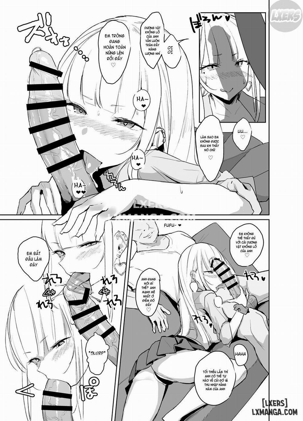 Ecchi na Gal JK ga Kyokon Zetsurin Oji-san to Pakoru Yatsu oneshot 1 trang 5