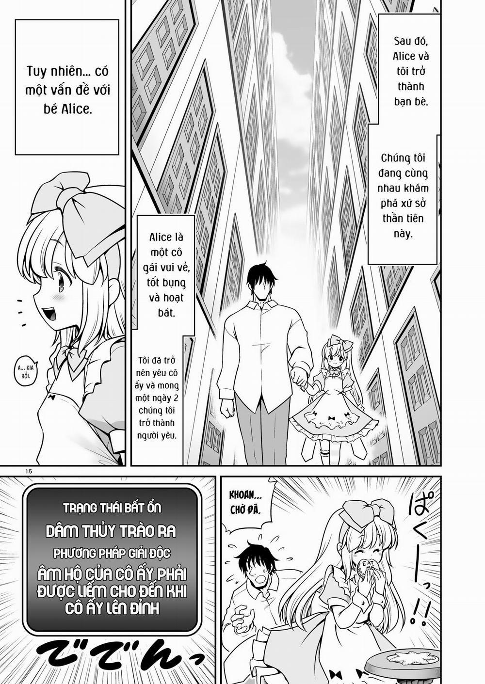 Ecchi na Gedoku ni Hamacchatte Jibun kara Doku o Ukeru Komatta Alice Oneshor nứng trang 14