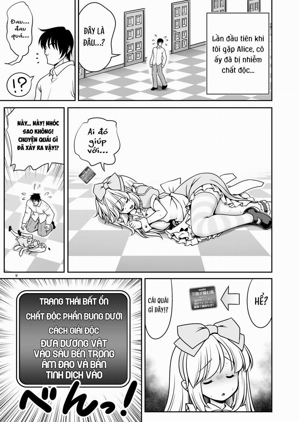 Ecchi na Gedoku ni Hamacchatte Jibun kara Doku o Ukeru Komatta Alice Oneshor nứng trang 8