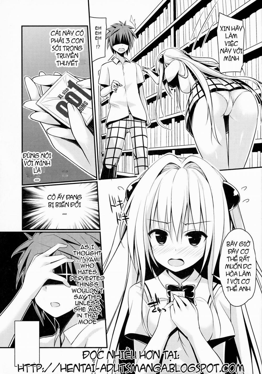 Ecchii no Suki ni Narimashita (To Love-Ru) Oneshot trang 3