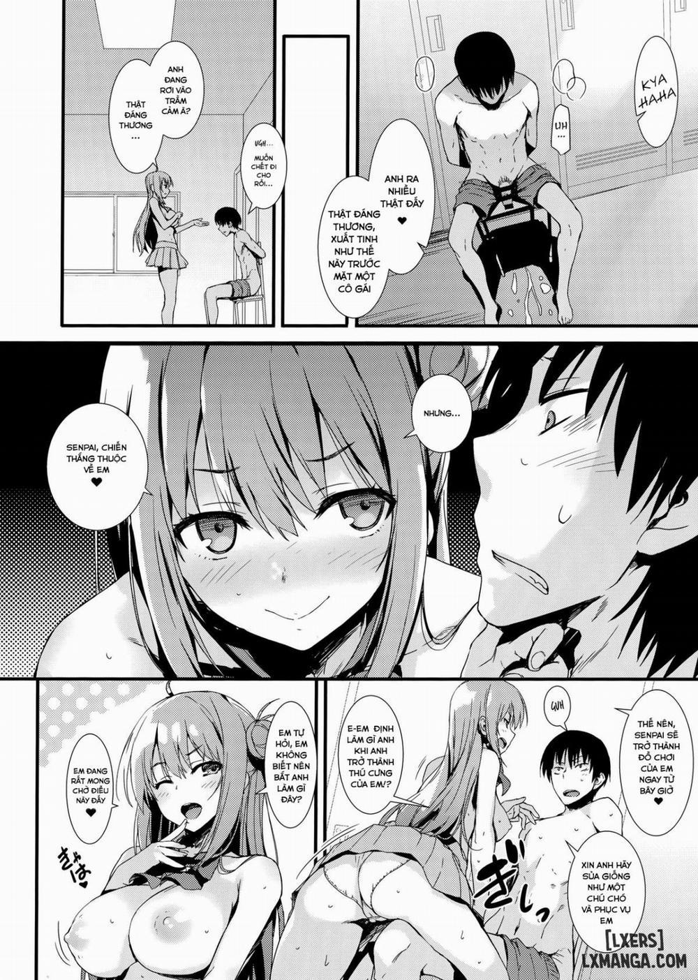 Echi Echi Kouhai-Chan Oneshot trang 17