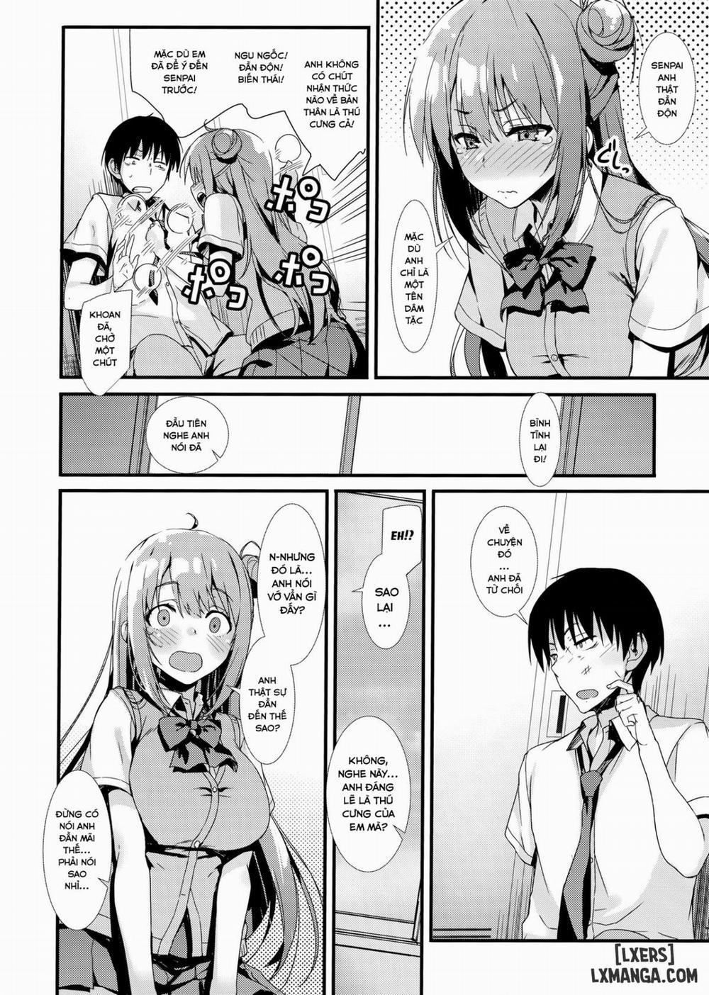 Echi Echi Kouhai-Chan Oneshot trang 27
