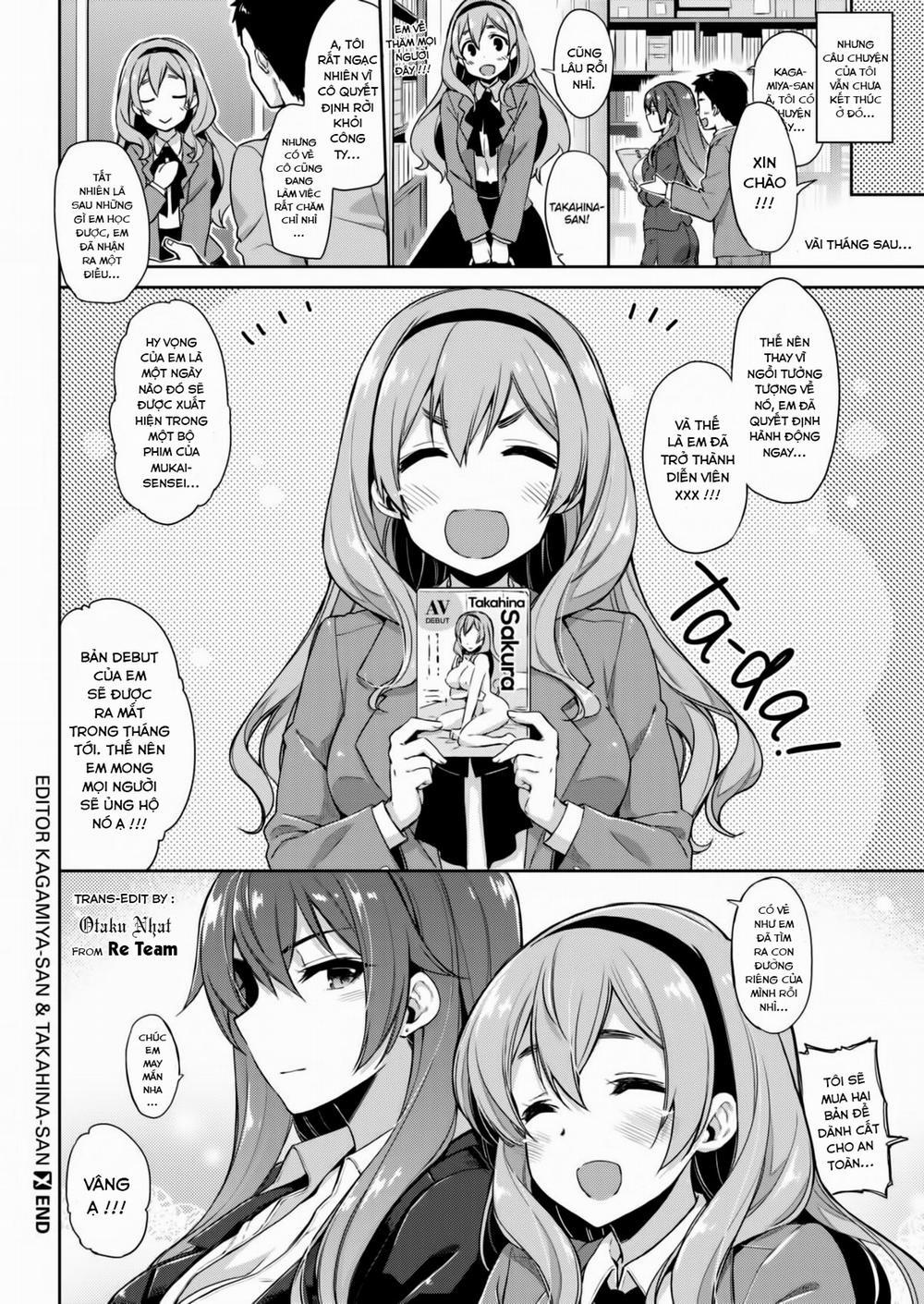 Editor Kagamiya-san & Takahina-san OneShot trang 20