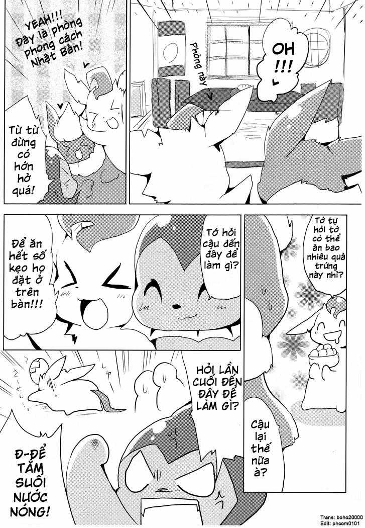 Eeveelutions: Hot Springs edition (Pokemon) Oneshot trang 5