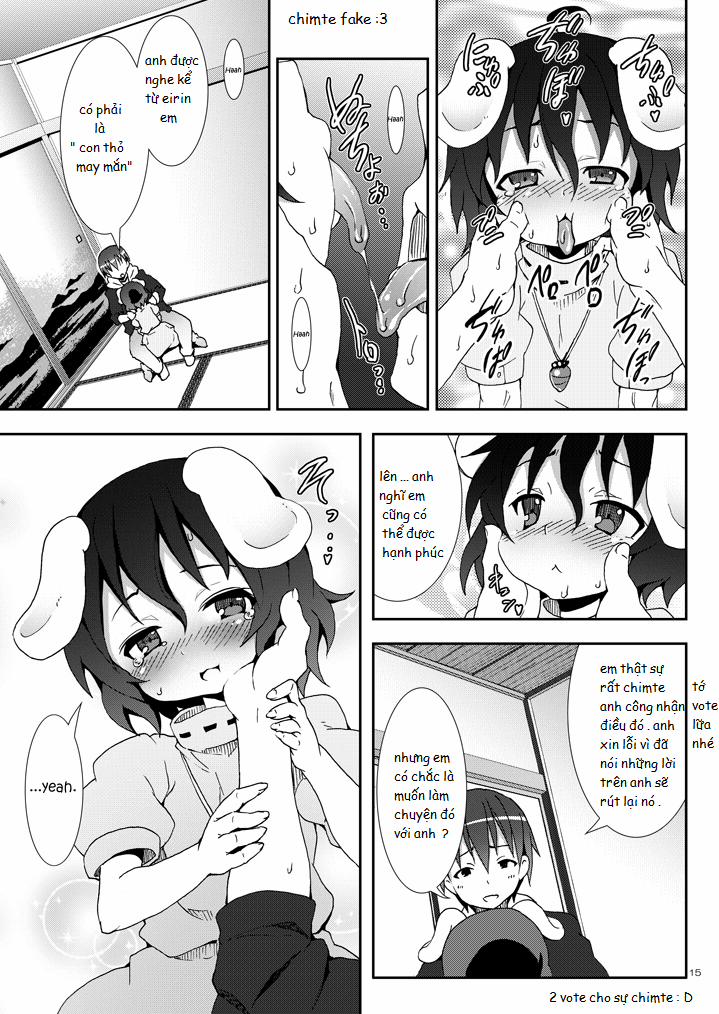 Eientei de Usagi Gari ~Jougen~ (Touhou) Oneshot trang 13