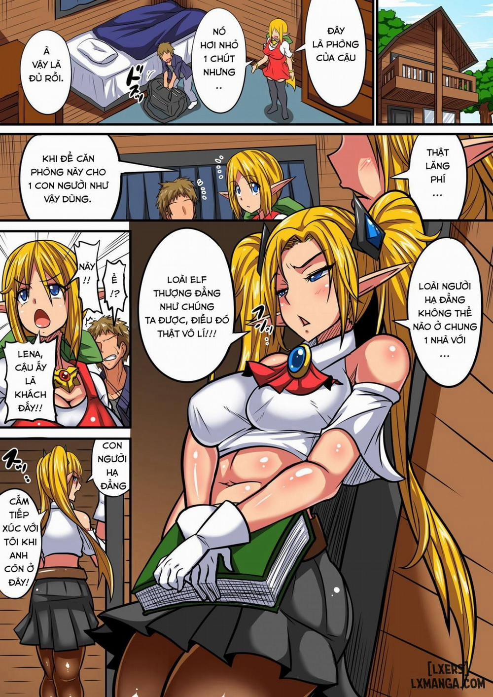 Elf Oyako to Pakopako Ibunka Kouryuu Oneshot trang 3