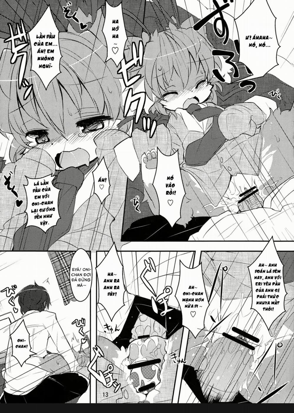 Em gái bé nhỏ của tôi là một con thú cưng Oneshot trang 12