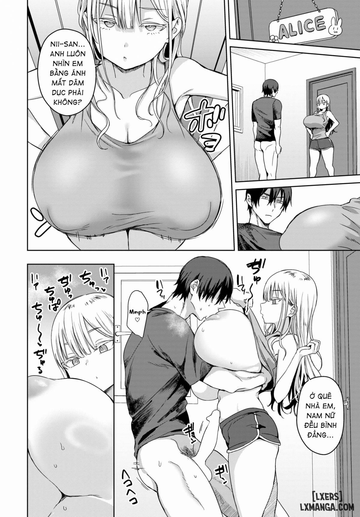 Em gái kế vếu bự công kích Oneshot trang 9