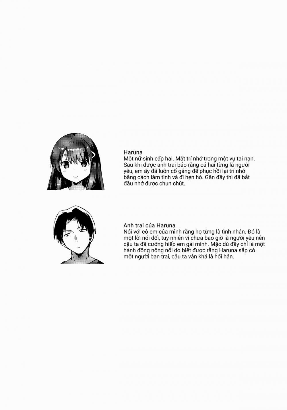 Em gái tôi bị mất trí nhớ. 2 trang 3