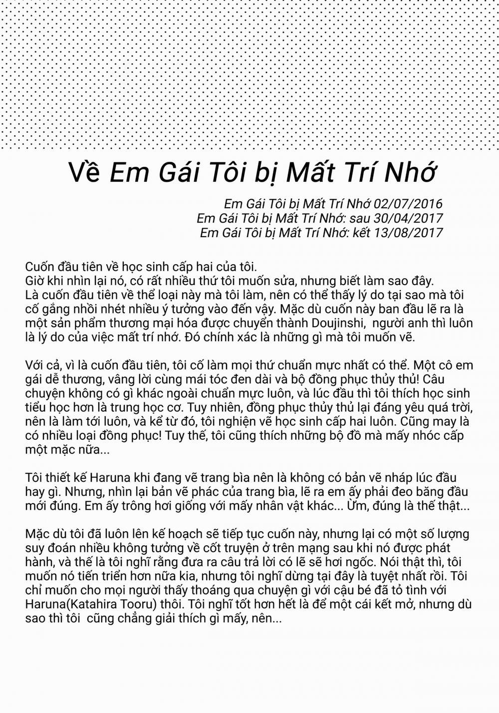Em gái tôi bị mất trí nhớ. 3 [End] trang 15