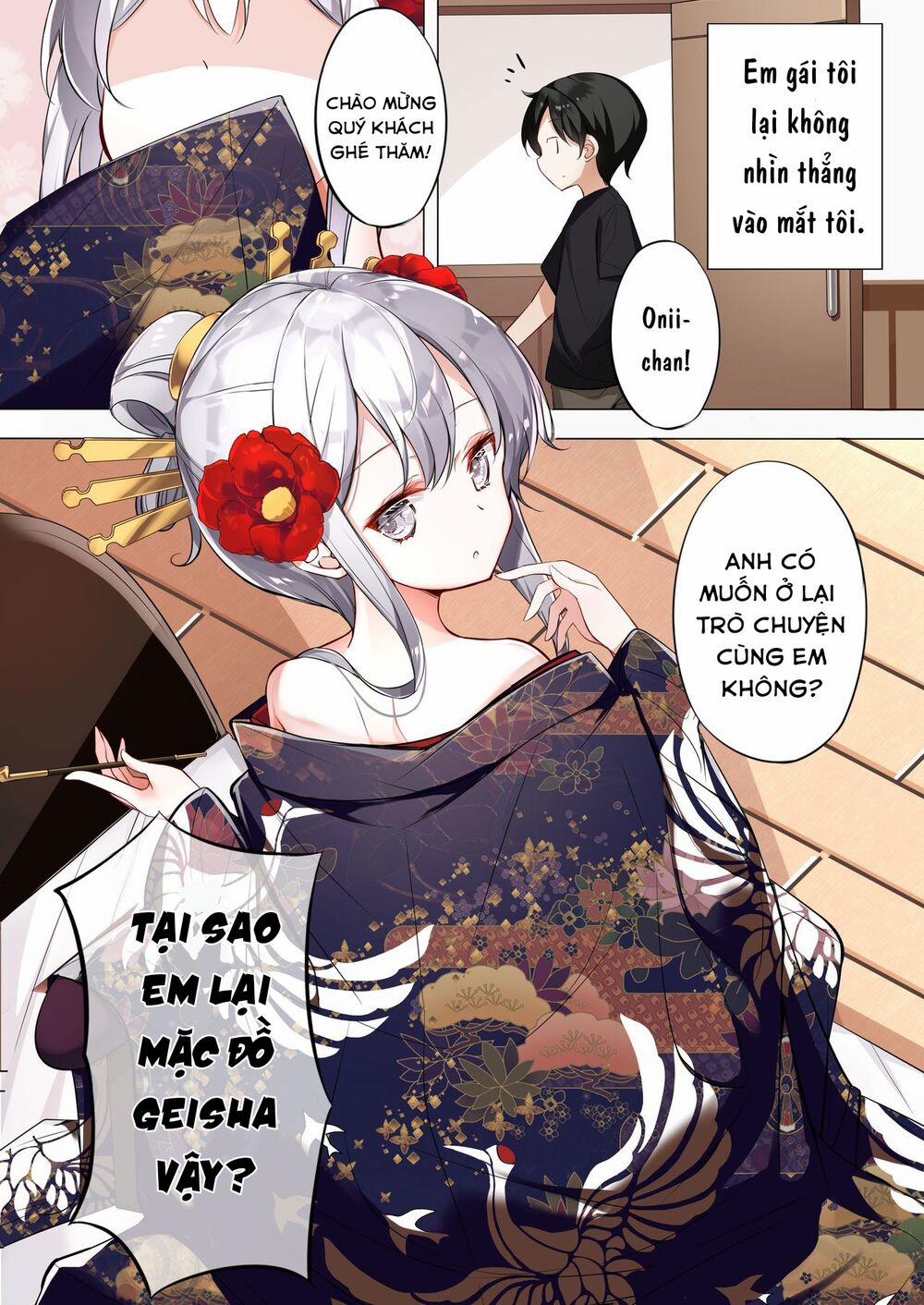 Em Gái Tôi Mỗi Ngày Lại Nhìn Vào Mắt Tôi 8 trang 2