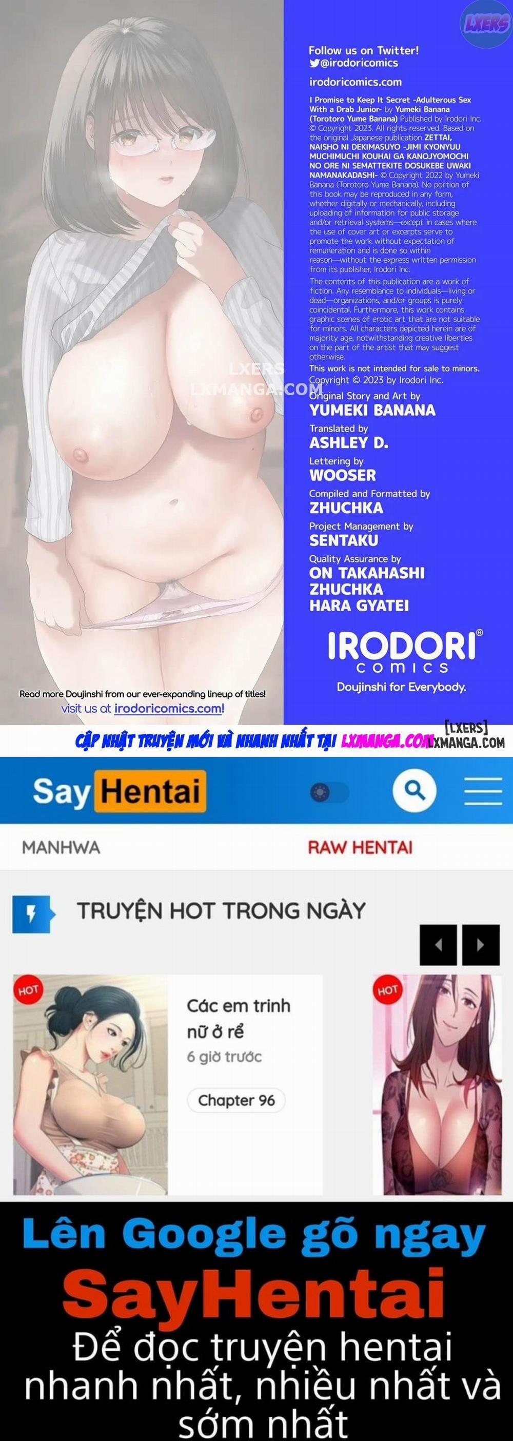 Em Hứa Là Sẽ Giữ Bí Mật - Ngoại Tình Với Một Đàn Em Xấu Tính Oneshot trang 57