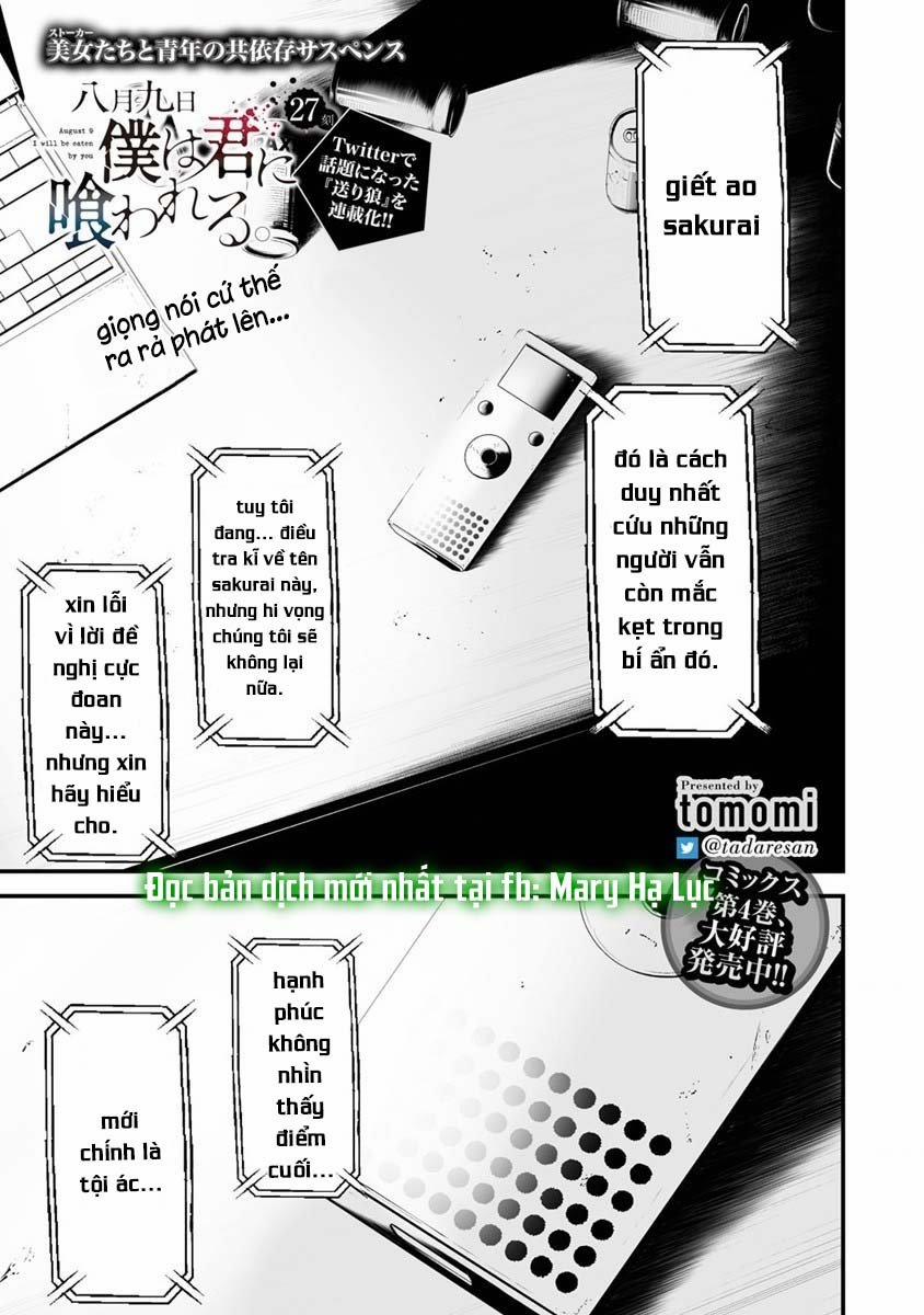 Em Ở Đây Nè Hachigatsu~ Ngày 9 Tháng 8 Tôi Sẽ Bị Ăn Bởi Em 27.1 trang 9