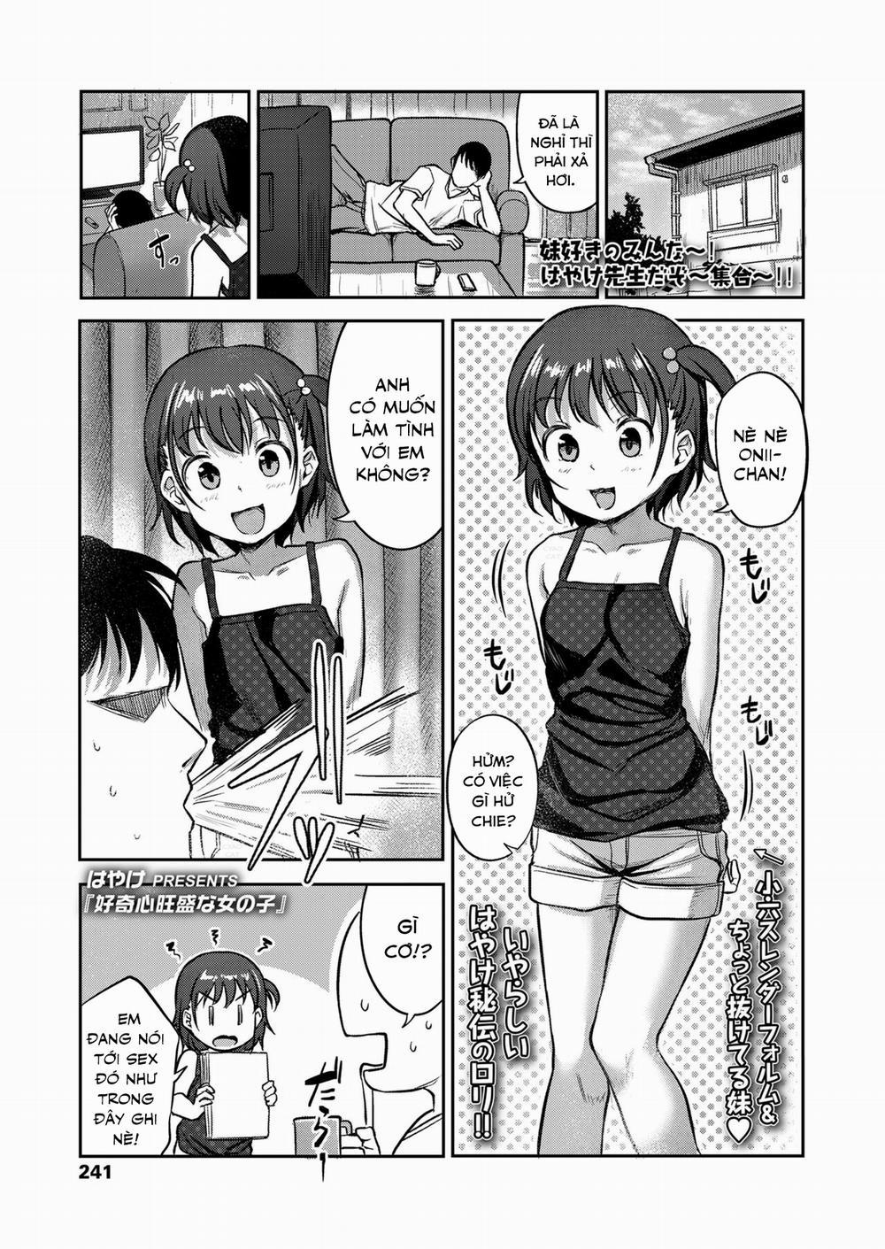 Em Tôi Tò Mò Chuyện Người Lớn Oneshot trang 0