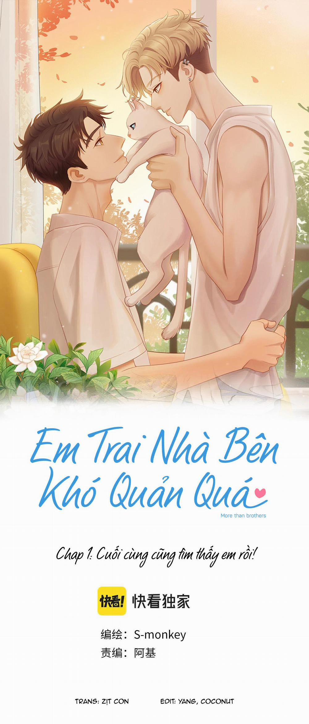 Em Trai Nhà Bên Khó Quản Quá 1 trang 0