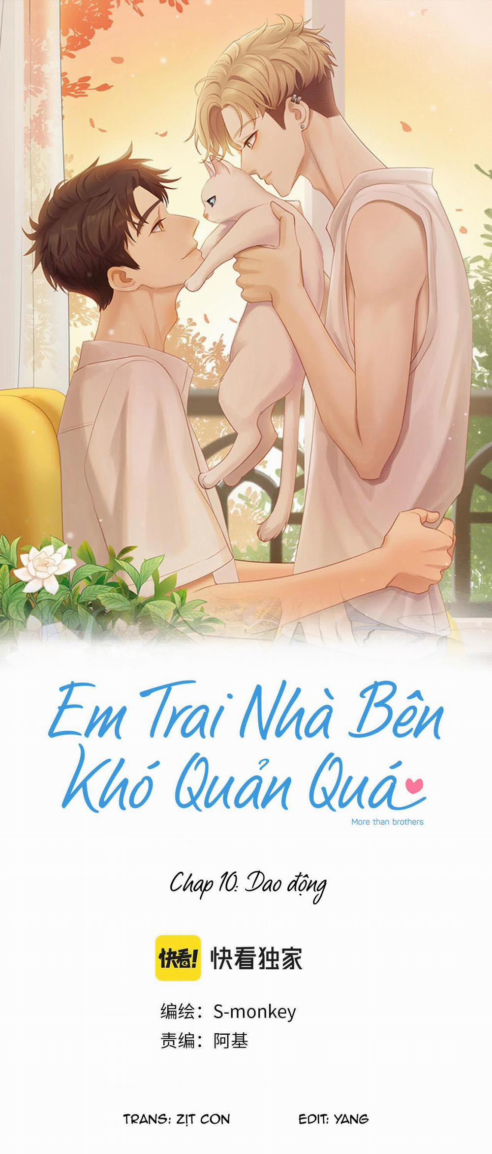 Em Trai Nhà Bên Khó Quản Quá 10 trang 0