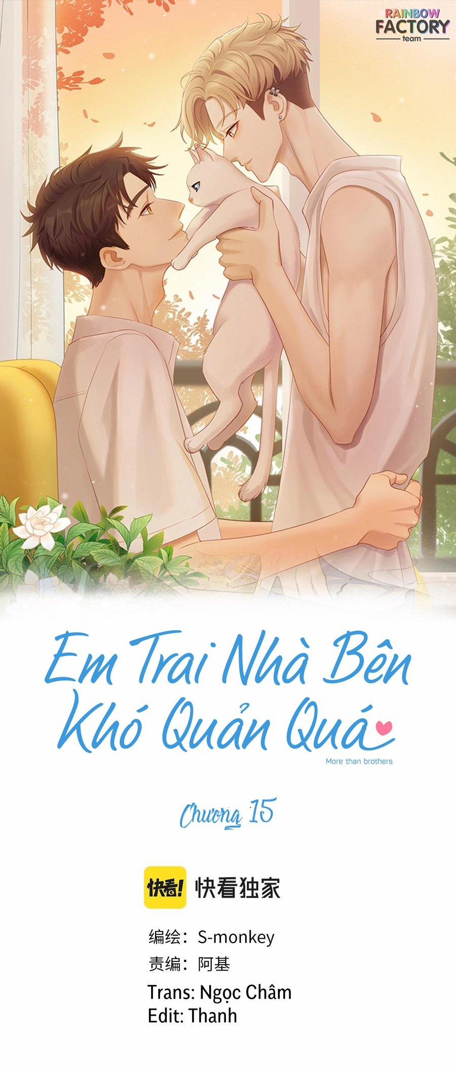 Em Trai Nhà Bên Khó Quản Quá 15 trang 0