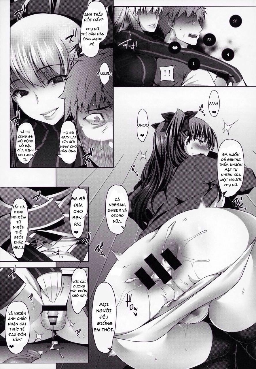 Emiya ke Futei Koukou Ryouiki ~Tosaka Rin no Baai~ (Fate/Stay Night) Oneshot trang 20